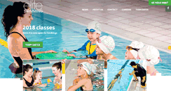 Desktop Screenshot of eliteswimming.com.au