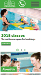 Mobile Screenshot of eliteswimming.com.au
